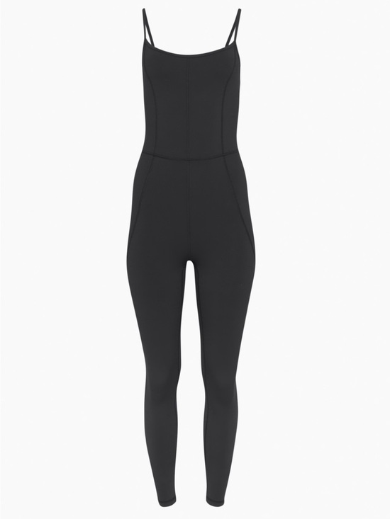 Wilfred Pants - Wilfred Free Aritzia Le Fou Pointe Balletcore Athleisure Black Stappy Jumpsuit